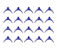 20Pcs Bird Resting Rack Holder, Plastic Pigeon Stand Frame, Smooth Non - Bird Resting Stand with Screw Holes for Doves and Poultry Breeding
