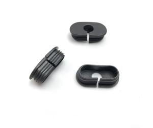 20PCS Black ABS Plastic Exercise Bike Meter Sensor Protective Cover with Round 10mm Hole for Cable Adjustment and Protection