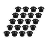 20pcs Black Rubber Jack Plugs for Horizontal Floor Jack Oil Filler