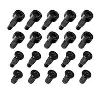 20Pcs Black Spare Screws for Doorbell T5T16 Doorbell Spare Part Replacement Security Screws Suitable for Video Doorbell Doorbell Screws Replacement Door Chimes and Bells(1 Size）
