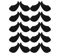 20pcs Black Teardrop Guitar Pickguard Plastic Self Adhesive Protector | Thin Wear-resistant Finish Shield, Easy Installation for Beginners and Professional Players, Replacement Accessory