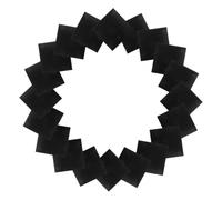 20pcs Black Testing Paper for Applications 12.00x12.00x0.10cm