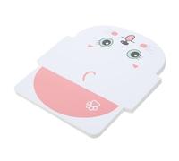 20pcs Blank Cat Greeting Cards with Envelopes, Pink Paper Note Cards