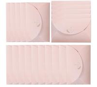 20PCS Blank Pearlescent Paper Envelopes with Heart Clasp 18 x 11cm Long Retro Wedding Invitation Envelopes Thickened Heart Clasp Buckle Envelope Luxury Mailing Envelope Money Envelopee for Wedding