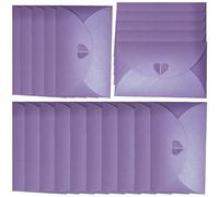20PCS Blank Pearlescent Paper Envelopes with Heart Clasp 18 x 11cm Long Retro Wedding Invitation Envelopes Thickened Heart Clasp Buckle Envelope Luxury Mailing Envelope Money Envelopee for Wedding
