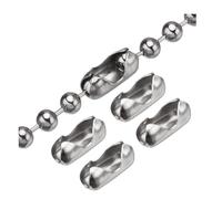 20Pcs Blind Chain Connectors, Ball Chain Connectors for Roller, Stainless Steel Clips for Vertical Blinds and Curtain Repair, Bead Chain Spare Parts