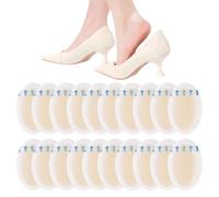 20pcs Blister Plasters for Feet - Invisible Hydrocolloid Gel Blister Plaster - Individually Wrapped Waterproof Blister Bandages - Blister Plasters for Heels Fingers Toes Skin Protector（3.7×5.5cm）