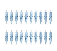 20PCS Blue Disposable Tattoo Cartridge Needles,0.35MM RL/RS Tattoo Cartridge Needles Set for Tattoo Cartridge Machine Pen (1209RS)
