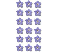 20Pcs Blue Forget Me Not Flowers Myosostis Sylvatica Dried Pressed Flowers for Resin,Soap Making,Scrapbooking,Candle,Epoxy Resin,DIY Art Crafts Dried Flowers