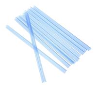 20pcs Blue Plastic Binding Bars with Strong Hold for Loose Leaf Books | ABS Slide Clips, Tool Free Assembly, Neat Report Pages, Presentation Meetings and Home Study