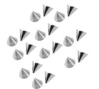 20Pcs Body Piercing 16G Simple Cone Head Catch All 3 Sizes-Silver 1.2X4mm Nice Processed
