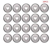 20Pcs Book Binding Discs 35mm Binder Discs Discbound Expansion Heart Binder Rings for Adding Refill Paper Loose Leaf Notebook Disc
