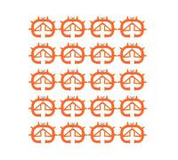 20PCS Bovine Calf Weaning Nose Device with Small Thorn Design