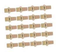 20pcs Brass Pneumatic Muffler 1/8 Npt Threaded Silencer