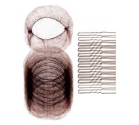 20pcs Breathable Hair Net And 40Pcs U Pins Breathable Invisible HaiHair Accessories For Dance Cooking And Weddings