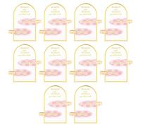 20PCS Bridesmaid Hair Clips, Creaseless Glitter Hair Clips for Bride Women Girls, Perfect Bridal Hairstyle Accessories (20PCS（10 cards）Pink Checkered hair clips with Cards)