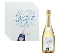 20Pcs Bridesmaid Proposal Mini Champagne Labels, with “You’re Engaged” Design, Elegant Mini Wine Bottle Stickers, Engagement Party Decorations and Gifts from Friends to Bride