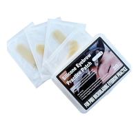 20Pcs BrowAid Practice Bandage Silicone Brow Patch Pmu Practice Skin Sticker Permanent Makeup Eyebrow Realistic Practice Eyebrow Patch for Pmu Microblading Practice