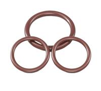 20Pcs Brown fluororubber O-ring, Wire diameter 1.9mm Inner diameter 31.2mm Outer diameter 35mm