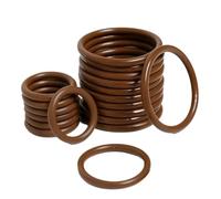 20Pcs Brown fluororubber O-ring, Wire diameter 3.5mm Inner diameter 9mm Outer diameter 16mm