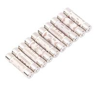 20PCS BS1362 6 * 25mm Ceramic Tube Fuse 1A 2A 3A 5A 10A 13A 15A 20A British Fues Domestic House Hold Mains Cartridge Fuses(1A)