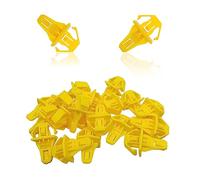 20PCS Bumper Moulding Clip, Yellow Nylon Rivets Door Trim Bumper Compatible with Acura RLX 2018-2020 Honda CR-V(2012-2014) 91578-T0A-003