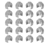 20pcs C Shape Walker Clips, Folding Walking Stick Buckle Attachments | Iron Steel Plastic Hardware, Latch Pin Bracket Parts, Speedy Setup, Suitable for Daily Walking across Varied Terrain