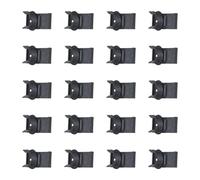 20Pcs Cabinet Kick Buckle Plinth Clamps Furniture Foot Clip Kitchen Skirting Clip Adjustable Cabinet Kick Buckle Kitchen Board Cupboards Clamps