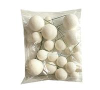 20pcs Cake Ball Shaped Cake Insert Cupcake Toppers Foam Cake Picks Wedding Christmas Birthday Decoration