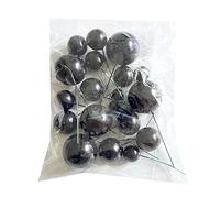 20pcs Cake Ball Shaped Cake Insert Cupcake Toppers Foam Cake Picks Wedding Christmas Birthday Decoration