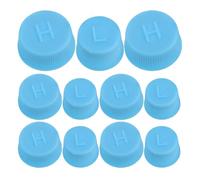 20pcs Car Air Conditioning Valve Core Caps R134a Pp Dust Covers