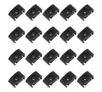 20PCS Car Brake Line Double Clip Holders, Durable Plastic Rustproof Universal for Mercedes/BMW Z4/Bora, Brake Hose & Hard Pipe Mounting Brackets