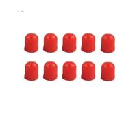 20Pcs Car Tire Tyre Valve Caps With O Rubber Ring Dust Covers Plastic Black Grey Red Stem Valve Caps Compatible With Cars Motorcycles Bike(Red 10pcs)