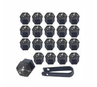 20PCS Car Wheel Nut Covers, for Audi A5 Coupe 2door B8 2007-2016 Against Dust and Scratches Wheel Bolt Nut Caps Covers Prevent Corrosion Enhancing Aesthetics,A-21mm