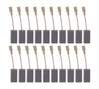20PCS Carbon Brushes Replacement For Bosch Angle Grinder Motors 15x8x5mm Size Carbon And Metal Brushes Set For Power Tool Maintenance Accessories