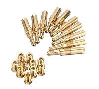 20pcs Carburetor Main Jet Kit With Slow/Pilot Jet Set Replacement Fir For NSR KSR For P&W&K PWM For K&eihin OKO CVK Motorcycle Carburetor