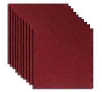20PCS Carpet Tiles 5m2 Box Heavy Duty Carpet Floor Tiles Non-Slip Interior Floor Tiles 50X50cm for Flooring Home Office Living Room Bedroom Commercial Apartment (Red)