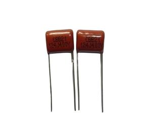 20pcs CBB capacitor 124 400V 124J 0.12uF 120nF P10 CBB21 Metallized Polypropylene Film Capacitor EKFBQBGW