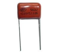 20pcs CBB capacitor 562 1600V 562J 1.6KV 5600pF 5.6nF P15 CBB81 Metallized Polypropylene Film Capacitor MQXFCZUX