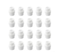 20pcs Ceramic Gas Diffusers with Swirl Design for Binzel 24KD 36KD MIG MAG Torch Heads Suitable for MB Series Welding Torches (24KD)