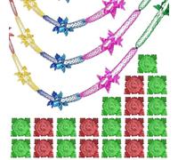 20PCS Chinese New Year Decorations Foil Newyear Ceiling Decorations 2026 New Year Party Decorations Hanging Swirls Streamers for Indoor Festive Party Supplies newyear Holiday Decor