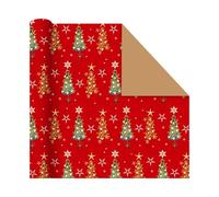 20pcs Christmas Wrapping Paper Elements Collection Single-Sided 70cmx50cm Adornos NavideñOs Decorat(Color 9)