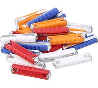 20pcs Classic Car Auto Fuses Kit Continental Car Fuse Torpedo Bullet 5A 8A 16A 25A for Vintage Classic Cars Protected circuits