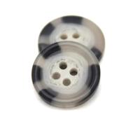 20Pcs Classic Resin Buttons with Imitation Horn Patterns, Suitable for Men's Outerwear and Jacket Sewing Accessories