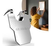 20Pcs Claw Drywall Picture Hanger, Heavy Duty 40lb Claw Hangers for Drywall,Tool-Free, No Nail/Drill Mirror Hooks for Hanging Picture, Poster, Photo Frame, Artwork