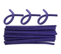 20Pcs Cold Wave Hair Curling Rods Epe Flexible Rollers for Curls | Smooth Surface, Temporary Styling, DIY Household Use, Suitable for Women and Girls, Random Colours, NO. 6 1.0mm