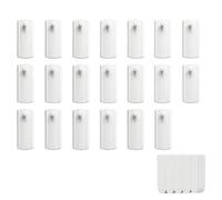 20Pcs Command Picture Hooks No Nails, White Adhesive Wall Hooks for Pictures, Damage-Free Hanging Solution for Frames and Decor in Apartments, Offices and Dorms, Easy to Install and Remove