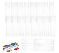 20PCS Compatible with Hot Wheels Display Case Transparent Case for Hot Wheels Storage Toy Car Storage Display Shelf Practical Model Car Display Case Wall Mount(11.2*42.5cm)