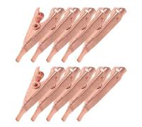 20pcs Copper Alligator Test Clips for Electronics Projects