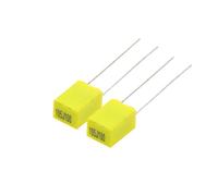 20PCS Correction capacitor 100V 1000NF 100V105J 105 105J 1UF Pitch 5mm Polypropylene 1uf 330nf Correction capacitor BIANMTSW